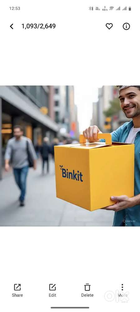 Grocery Delivery Boy Job ( Rajkot )