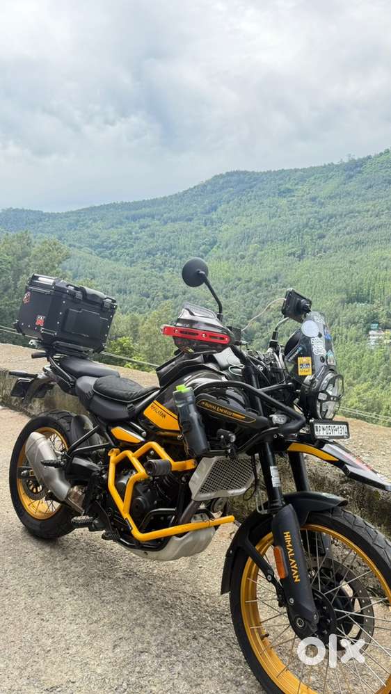 PY registered Himalayan 450 for sale-cross spoke wheels