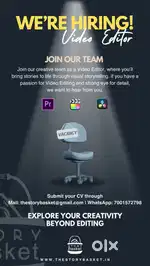Hiring Video Editor – Join Our Creative Team