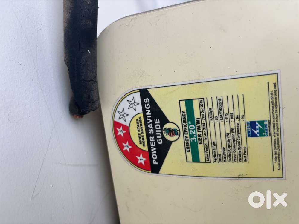 2 TR - 10 Years Split AC-LG Brand