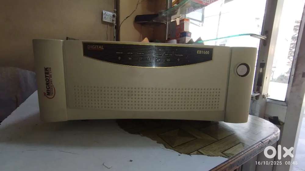 Microtek eb1600 (24 volt) inverter new condition