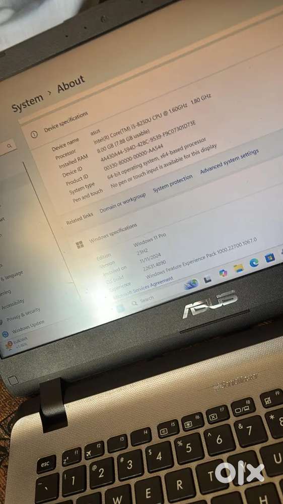 Asus laptop