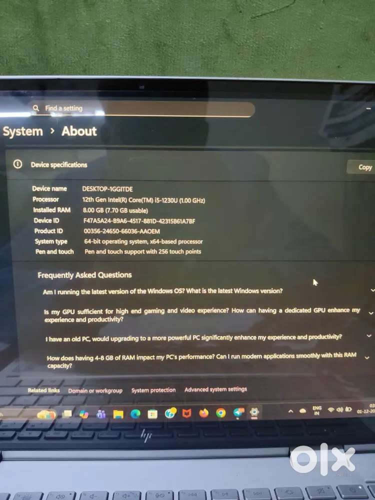 Hp envy i5 12th generation