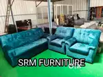 ORDER FROM HOME!  Branded 3+1+1 sofa set with a warranty