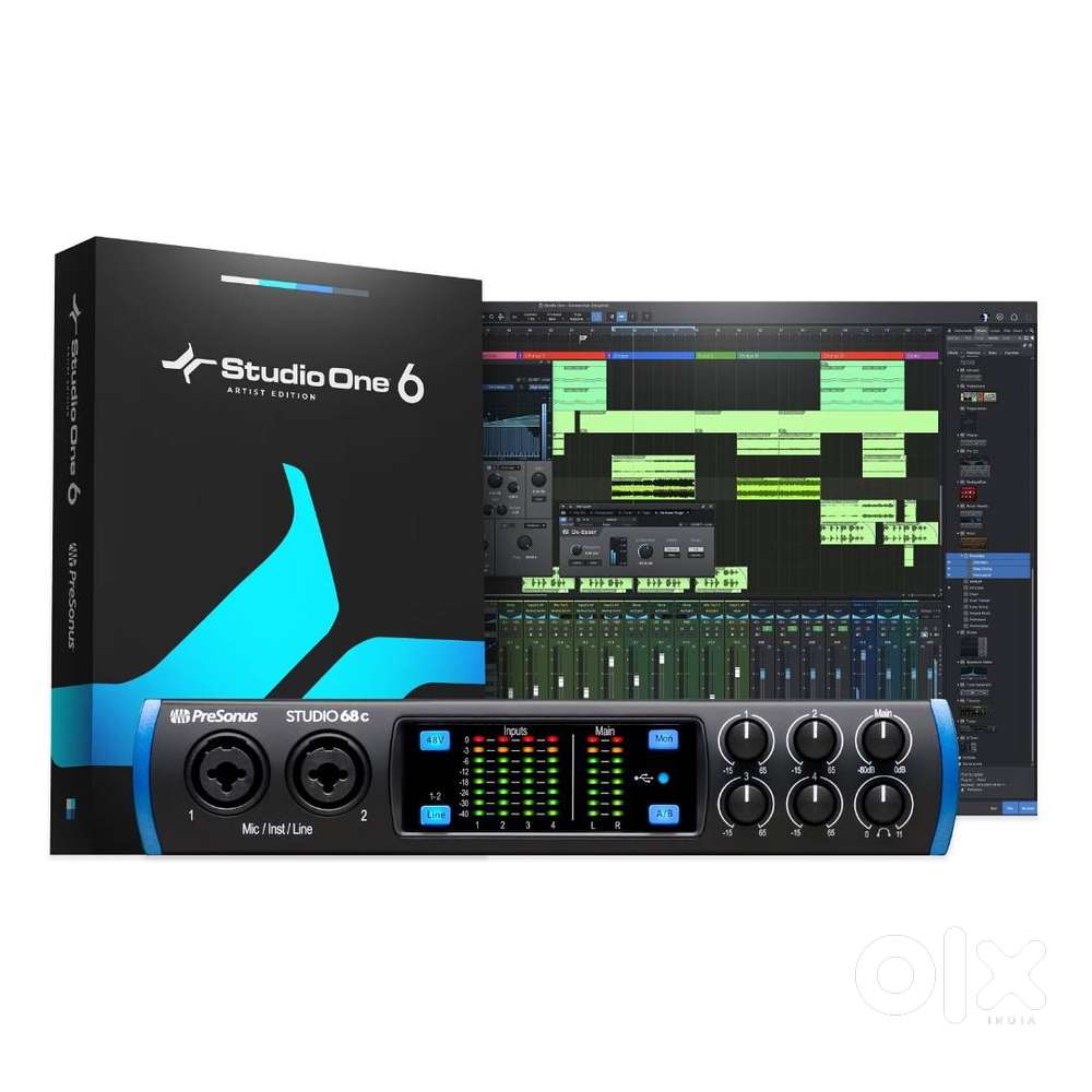 PreSonus Studio 68 c Portable Ultra-High Definition Usb C Audio
