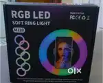Selfie beauty ring light 10 inch , multicolour ring light