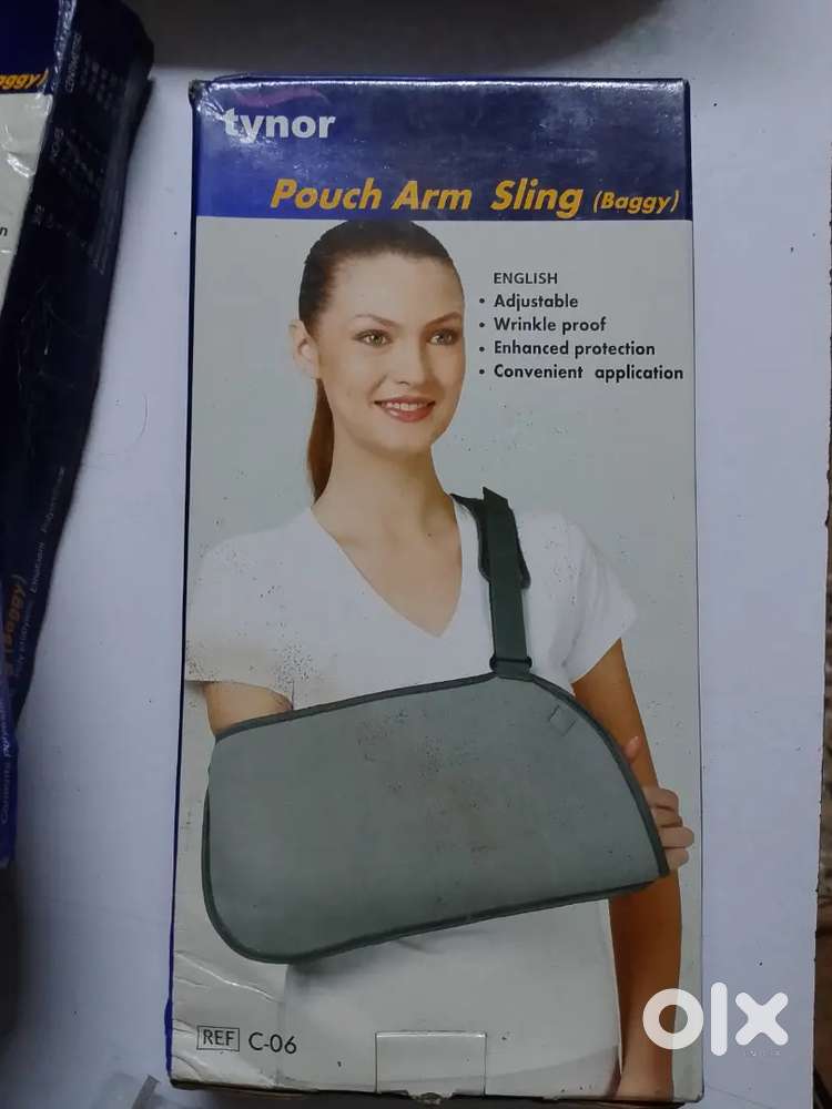 Pouch Arm Sling (Baggy) :- Brand new condition not used 4 peaces