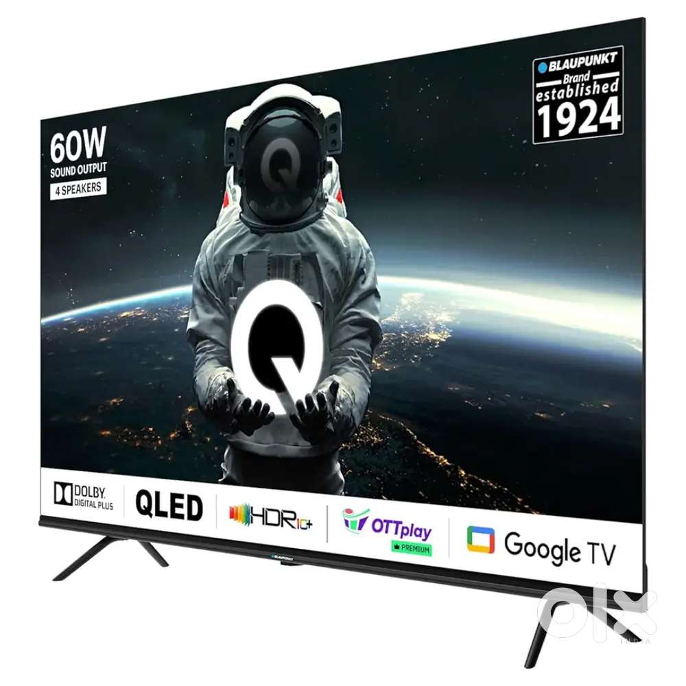 Blaupunkt 50 inch Qled tv 2 years old