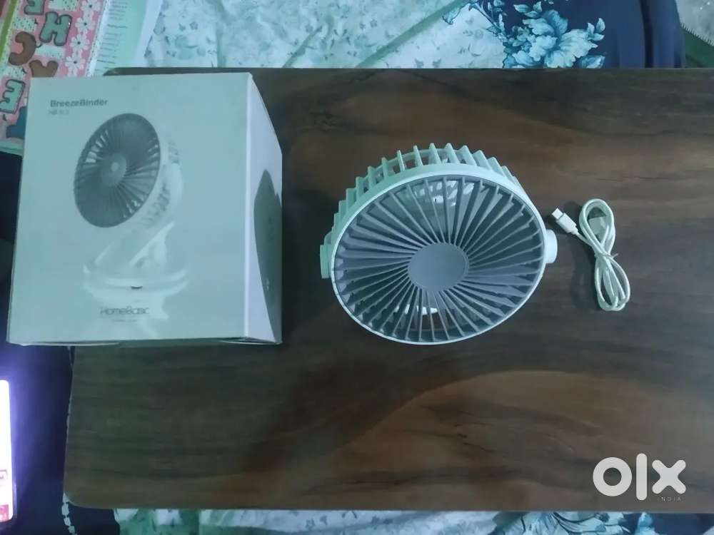 Table Fan Rechargeable