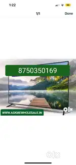 Brand new 48 inch O led tv with sound bar Alexa inbuilt wifi #218