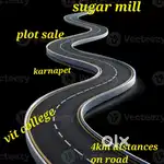 Katpadi  vit road 6 km disatance near sugarmill