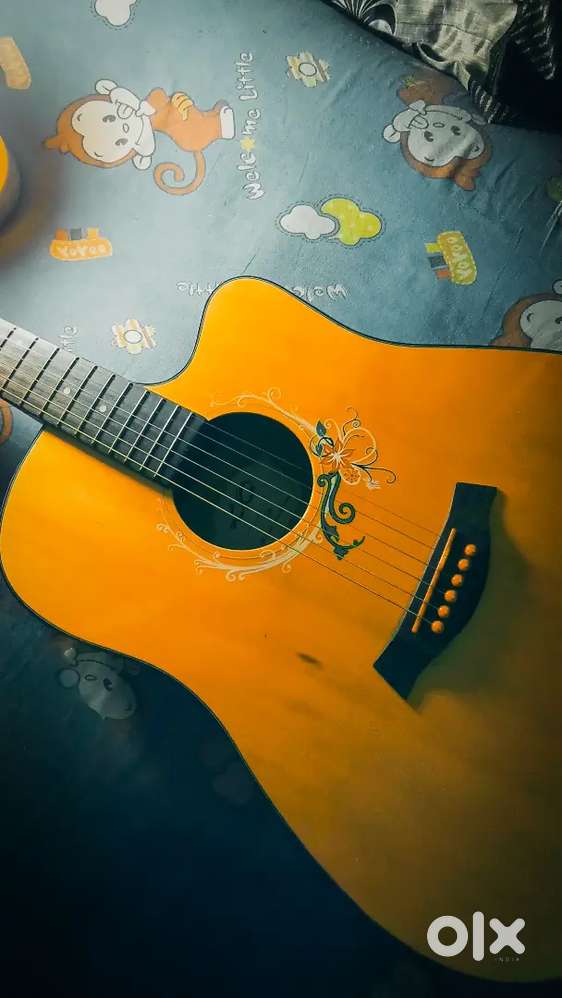 Semi-acoustic Musical Guitar