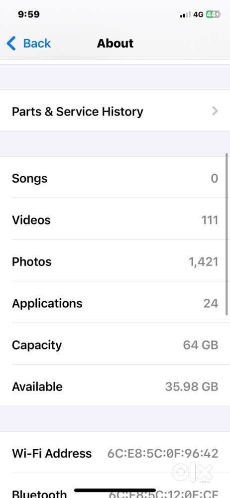 iPhone xs 64gb