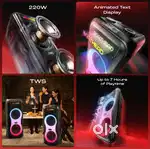 boAt New Launch PartyPal 600 Party Speaker, 220W Signature Sound