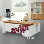 new l shape table office furniture boss table .