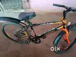 Leader scout cycle (black colour), free accessories