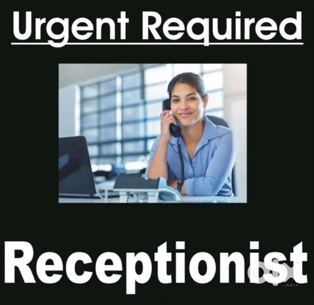 Receptionist job for girls