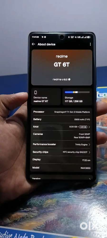Realme GT 6T - 8/265GB  —  NO EXCHANGE