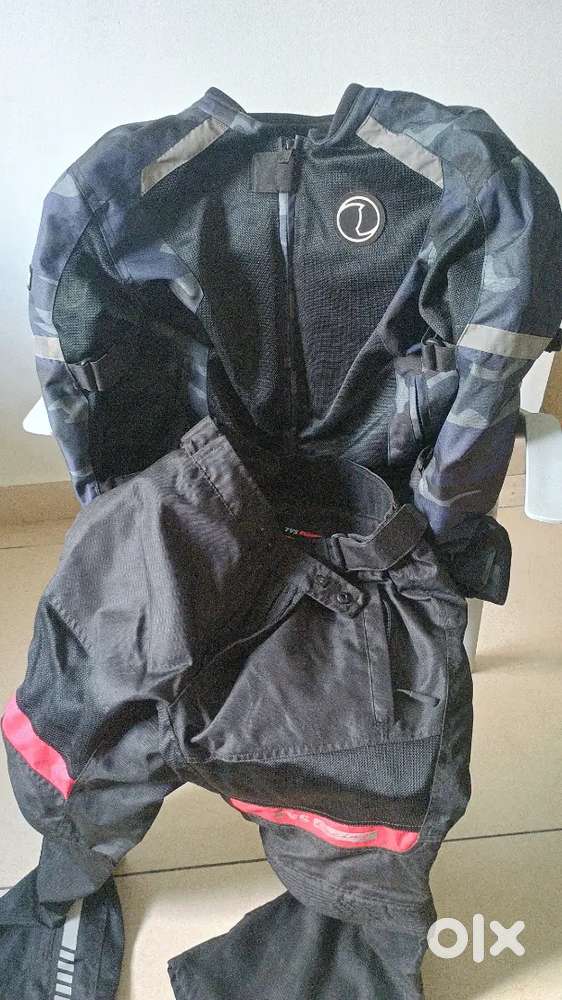 Riding Gear - Rynox Urban X Jacket & TVS Trail Blazer Riding Pants