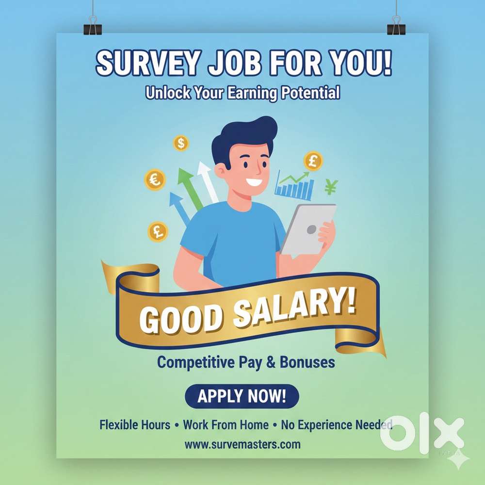 Survey job for both male and female