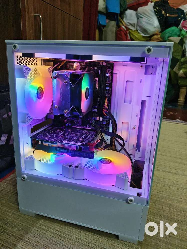Acer i3 8th gen gaming cabinate 8gb ram 240gb ssd 1650 4gb graphic