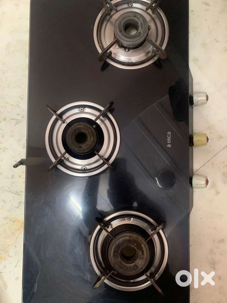 3 burner gas stove elica