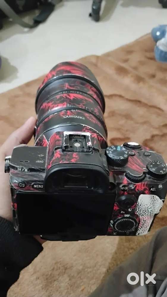 Sony m3 with 24 70 lens 2.8 samyang