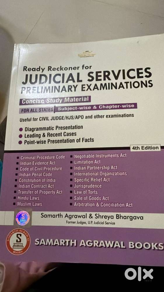 Judicial Services Ready Reckoner  Brand New (Huge Discount!)