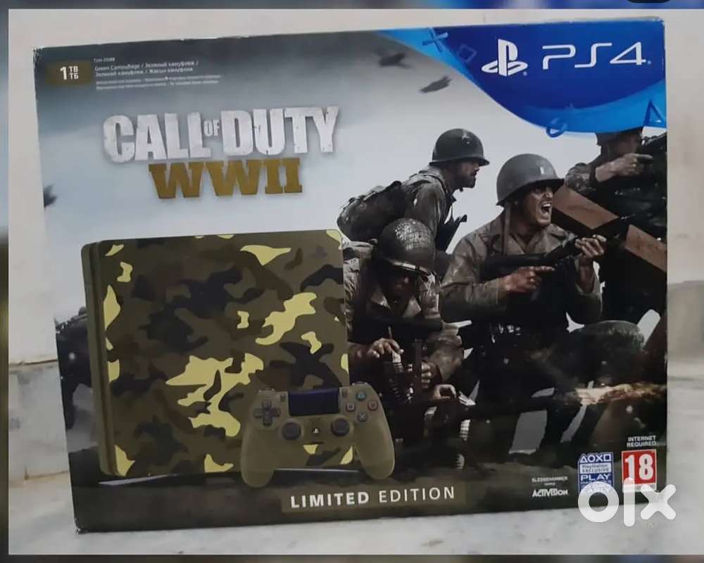 PS4 Limited Edition 1TB  Call of Duty WW-II Edition