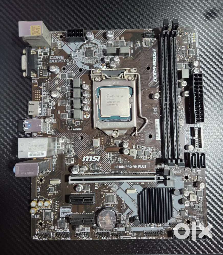 Budget Performance Combo: i5-9400F Processor + MSI H310M PRO-VH PLUS