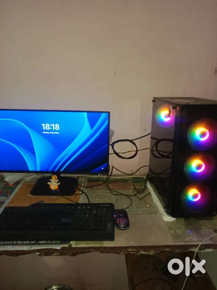 Gaming and editing desktop computer