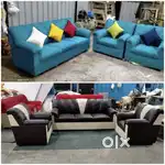 Dryton designs fabric sofa set 3+1+1