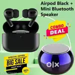 Bluetooth speaker and Earbuds