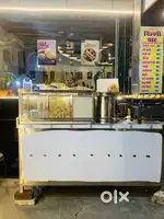 Chaat counter pure steel