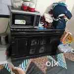 Heavy wood Crockery unit