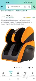 Foot massager machine
