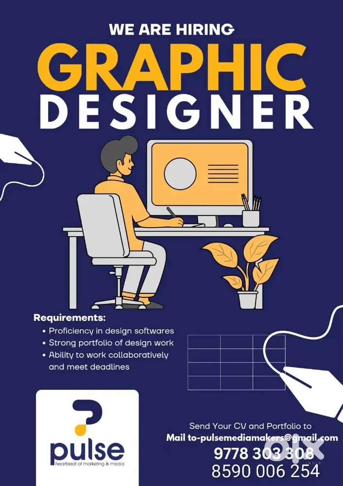 Looking for GRAPHIC DESIGNER