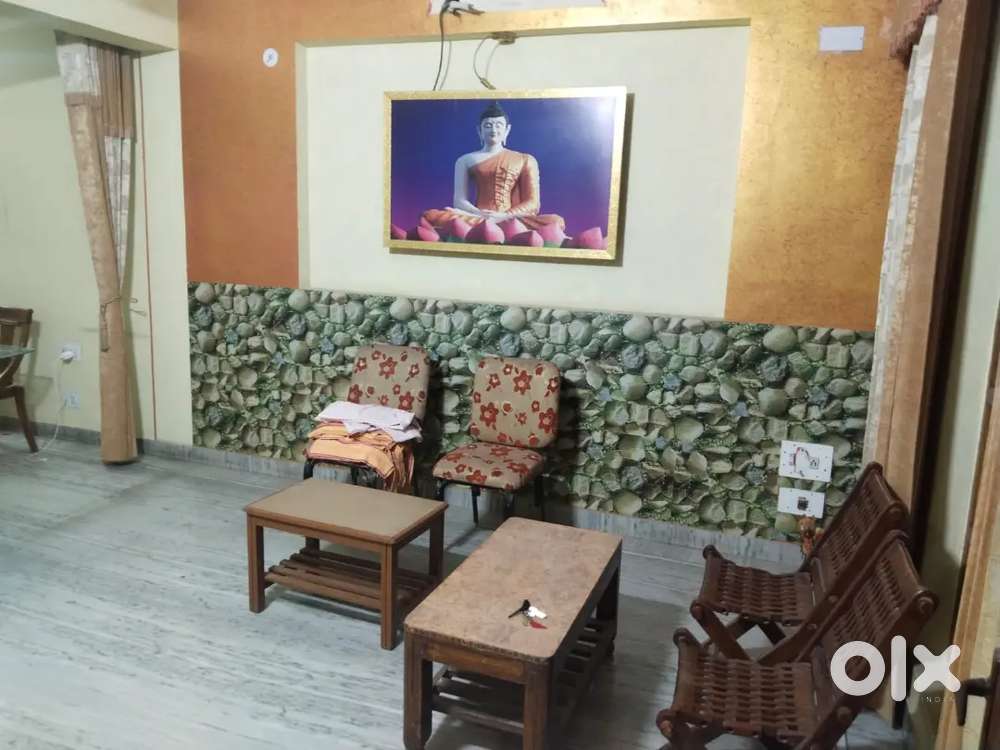 Semi furnished residence for rent