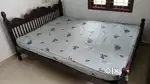 King size cot with bed
