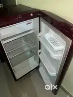 Red-coloured Godrej fridge!