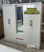 HAMZA FURNITURE NEW DESIGNER PARTICLE BOARD WOOD 5 DOOR WARDROBE 6by6