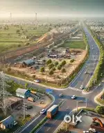 Highway-Facing Land Available for Rent – Ideal for Warehouse/Industry