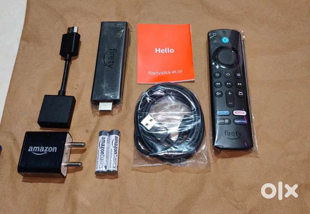 4K MAX FIRE STICK (UN USED/BRAND NEW)