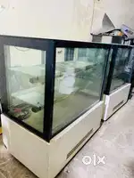 Display counter mithai counter glass fridge