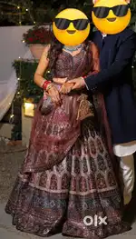 Once-Worn Elegant Party Wear Lehenga – Like New!