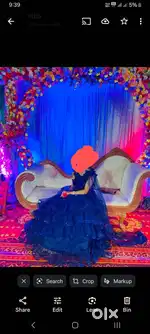 Long Red carpet gown for party & weeding