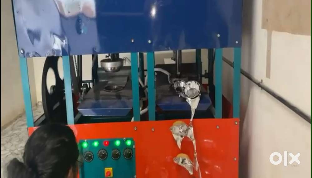 Double Die Fully Automatic Paper Plate Machine Sale Perinthalmanna