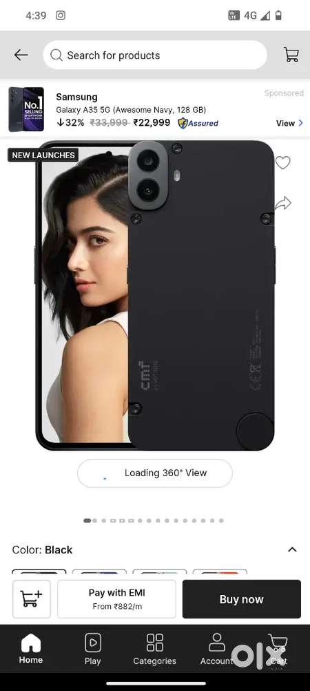 6GB Rom 128GB