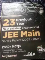 Jee mains pyq book