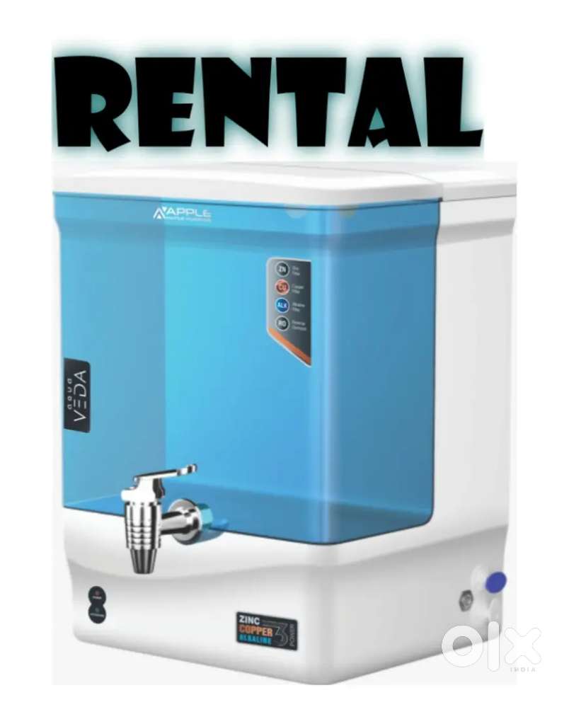 Ro water purifier available on rent